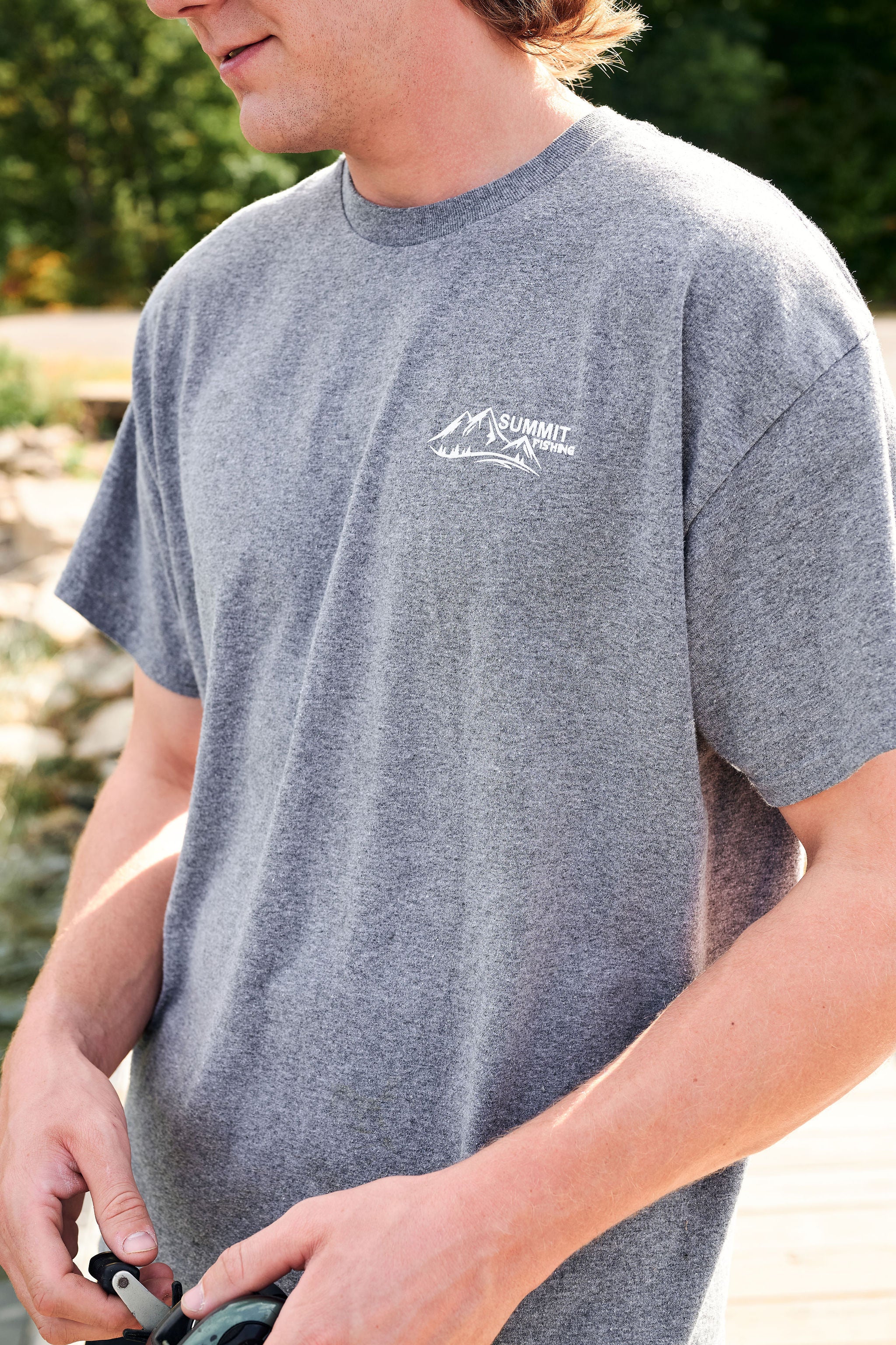 Summit Fishing Unisex T-Shirt - Image 3